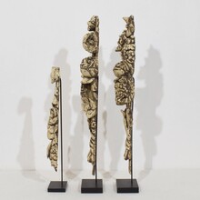 Collection neoclassical carved wooden ornaments, France circa 1780