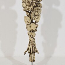Collection neoclassical carved wooden ornaments, France circa 1780