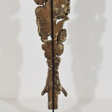 Collection neoclassical carved wooden ornaments, France circa 1780