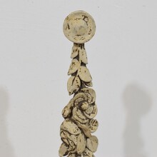 Collection neoclassical carved wooden ornaments, France circa 1780