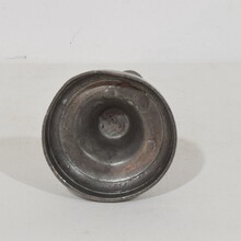 Collection of three pewter candleholders, France circa 1750-1850