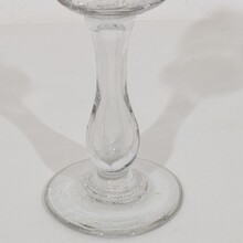 Collection of glass weaveroil lamps, France 1800-1900