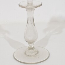 Collection of glass weaver oil lamps, France circa 1800-1900
