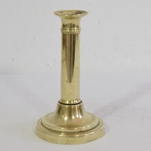 Collection of 3 bistro push up candleholders, France circa 1850-1900