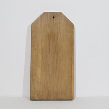 Collection of four rare wooden chopping or cuttingboards, France circa 1850-1900