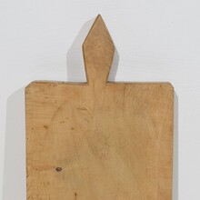 Collection of four rare wooden chopping or cuttingboards, France circa 1850-1900