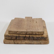 Collection of three wooden chopping or cutting boards, France circa 1850-1900