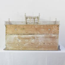 Architectural miniature mansion pigeon birdcage, Holland circa 1850-1900