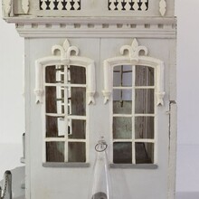 Architectural miniature mansion pigeon birdcage, Holland circa 1850-1900