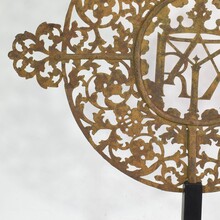 Metal procession ornament, France circa 1650-1750