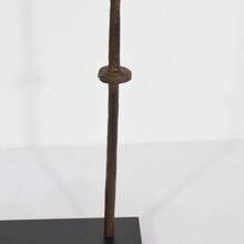 Hand forged iron weathervane, France circa 1600-1700