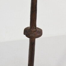 Hand forged iron weathervane, France circa 1600-1700