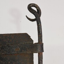 Forged iron weathervane, France circa 1600-1700