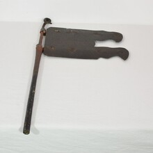 Forged iron weathervane, France circa 1600-1700