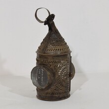 Rare iron lantern, France circa 1750-1850