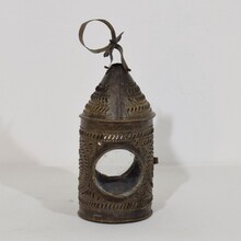 Rare iron lantern, France circa 1750-1850