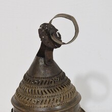 Rare iron lantern, France circa 1750-1850