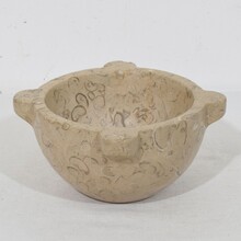 Small marble mortar, France circa 1750-1850