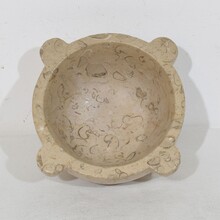 Small marble mortar, France circa 1750-1850