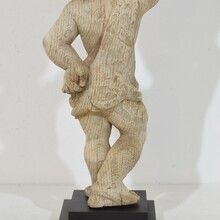 Hand carved oak caryatid figure, France circa 1750