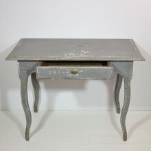 Painted Louis XV table/ small desk, France 18th century.