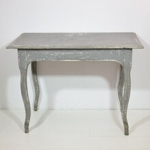 Painted Louis XV table/ small desk, France 18th century.