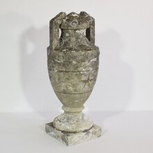 carved stone vase, France circa 1800-1900