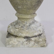 carved stone vase, France circa 1800-1900