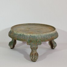 Cast iron plateau with claw feet, France circa 1850