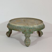 Cast iron plateau with claw feet, France circa 1850