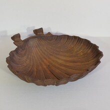 Cast iron shell/ water basin for fountain, France circa 1850