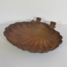 Cast iron shell/ water basin for fountain, France circa 1850