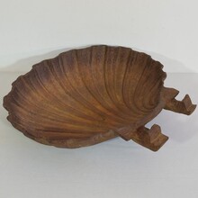 Cast iron shell/ water basin for fountain, France circa 1850