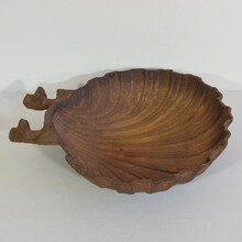 Cast iron shell/ water basin for fountain, France circa 1850