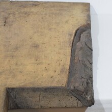 Giant wooden chopping or cutting board, France circa 1850-1900