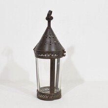 Rare metal lantern, France circa 1800-1850