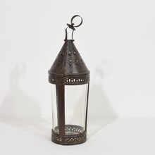 Rare metal lantern, France circa 1800-1850