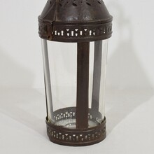 Rare metal lantern, France circa 1800-1850