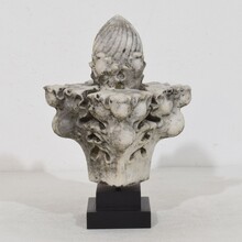 Neo Gothic marble finial, France circa 1850