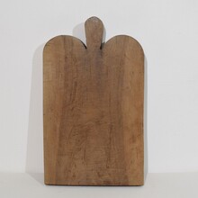 Thick wooden chopping or cutting board, France circa 1850-1900