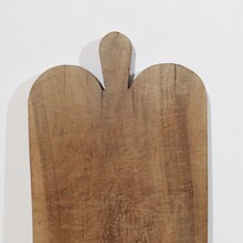 Thick wooden chopping or cutting board, France circa 1850-1900