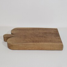 Thick wooden chopping or cutting board, France circa 1850-1900