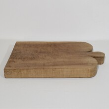 Thick wooden chopping or cutting board, France circa 1850-1900