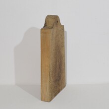 Thick wooden chopping or cutting board, France circa 1850-1900