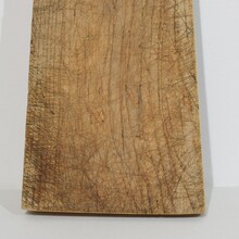 Thick wooden chopping or cutting board, France circa 1850-1900