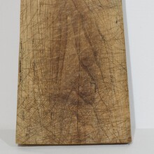 Thick wooden chopping or cutting board, France circa 1850-1900