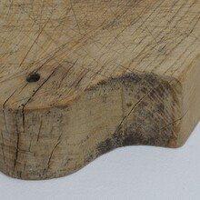 Thick wooden chopping or cutting board, France circa 1850-1900