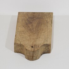 Thick wooden chopping or cutting board, France circa 1850-1900