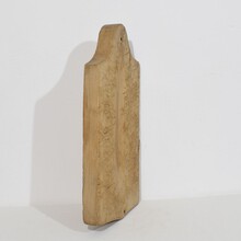 Thick wooden chopping or cutting board, France circa 1850-1900