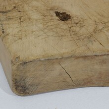 Thick wooden chopping or cutting board, France circa 1850-1900